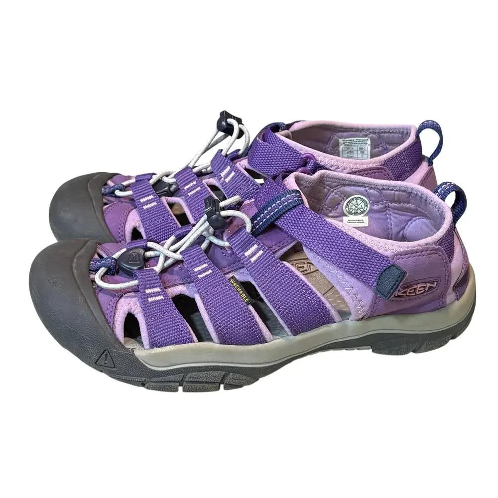 Keen Children's Purple Lavender Newport H2 Hiking Outdoor Water Shoes Size 5